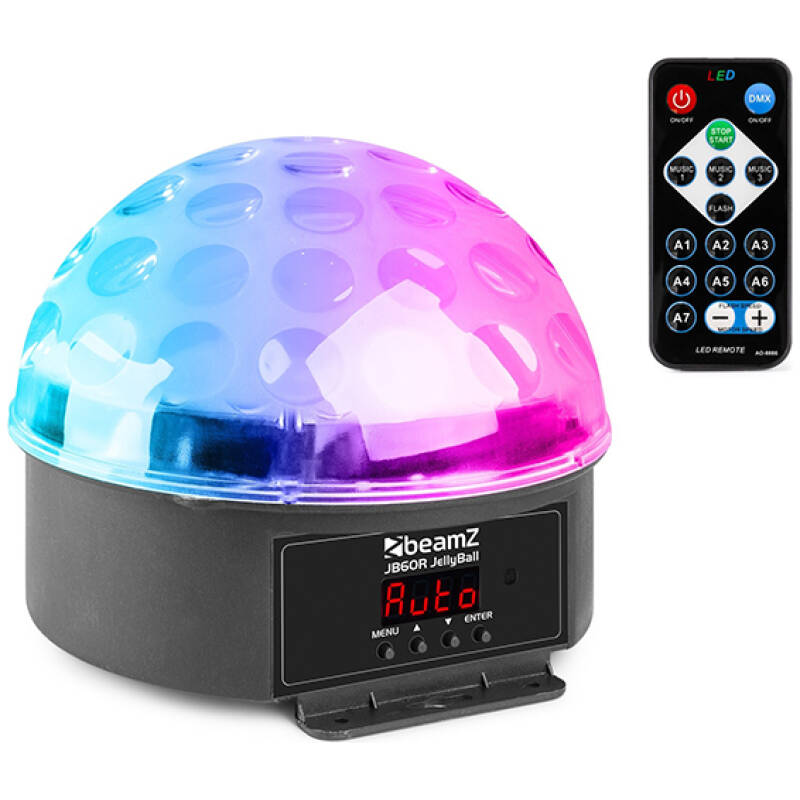 BeamZ JB60R LED Jelly Ball 6x1W RGBWPY