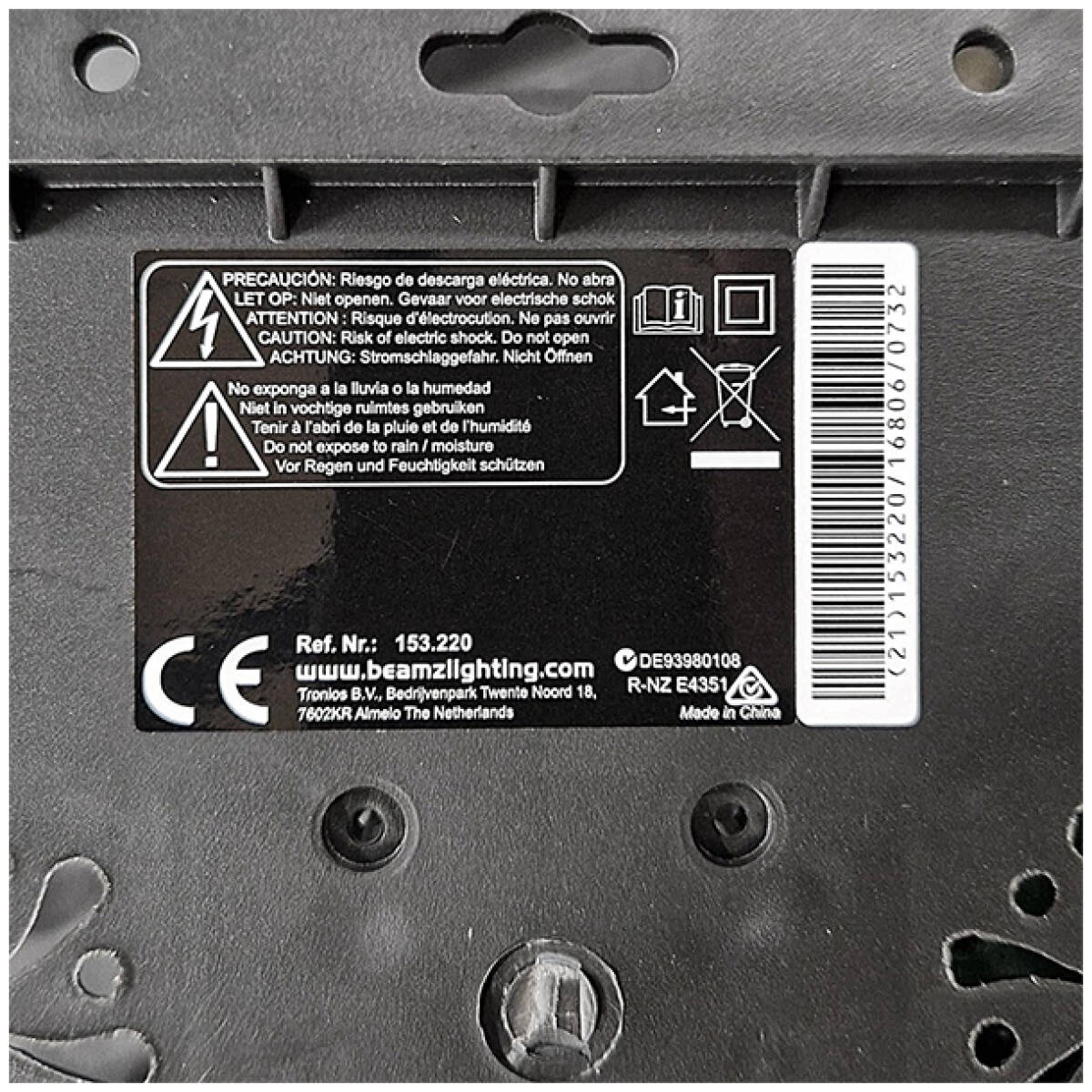 BeamZ JB60R LED Jelly Ball 6x1W RGBWPY - Image 4