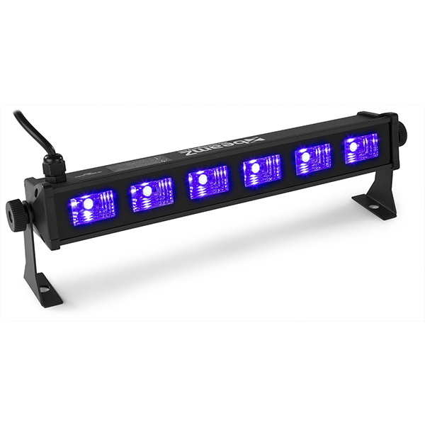 153271B_1 BeamZ BUV63 LED Bar – 6×3W UV - Image 1