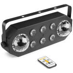 BeamZ StrobeMoon Strobe 6x2W LED + 2x12W