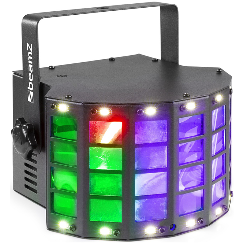 BeamZ DerbyStrobe LED 4x3W RGBW