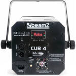 Beamz CUB4 II – LED Quad Derby With Moonflower Effect - Image 3