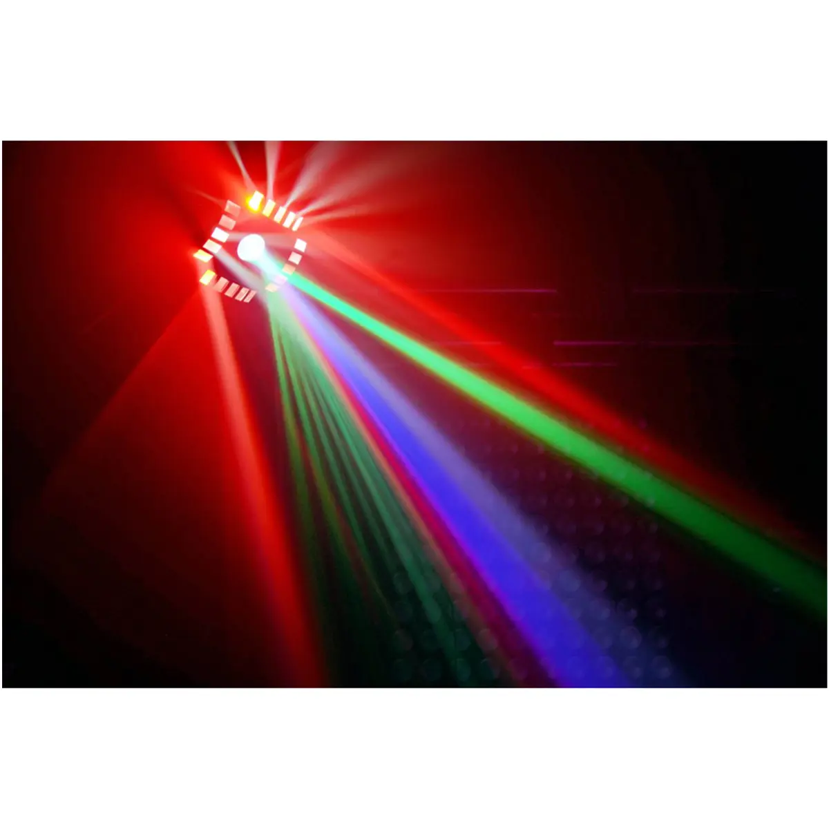 Beamz CUB4 II – LED Quad Derby With Moonflower Effect - Image 4