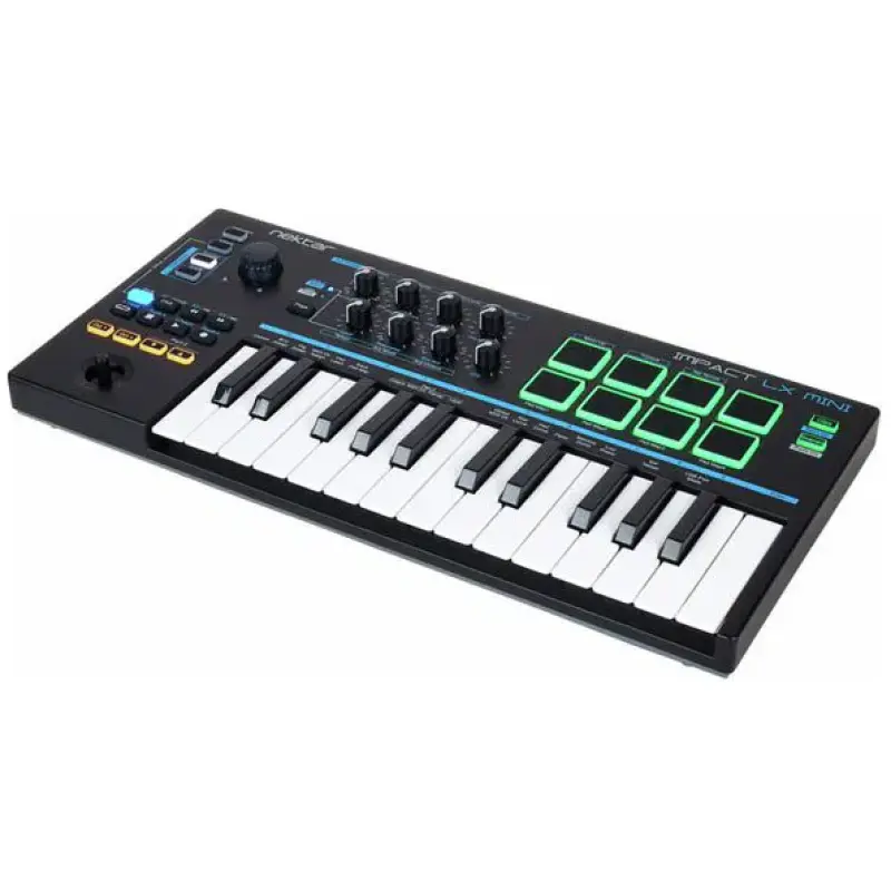 Nektar Impact LX Mini 25-Key USB MIDI Controller Keyboard