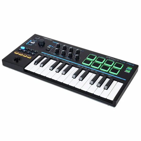 NEKTAR IMPACT LX MINI 25 Nektar Impact LX Mini 25-Key USB MIDI Controller Keyboard - Image 1