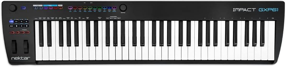 51Vv6CR9GrL._AC_SL1200_ Nektar Impact GXP61 61-Key USB MIDI Controller Keyboard - Image 1