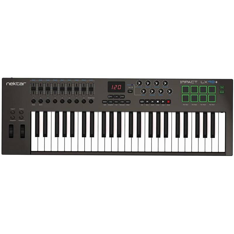 Nektar Impact LX49+ 49-Key USB MIDI Controller Keyboard