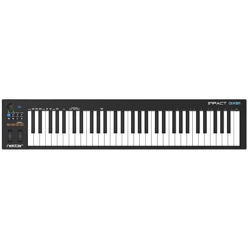 Nektar Impact GX61 61-Key USB MIDI Controller Keyboard