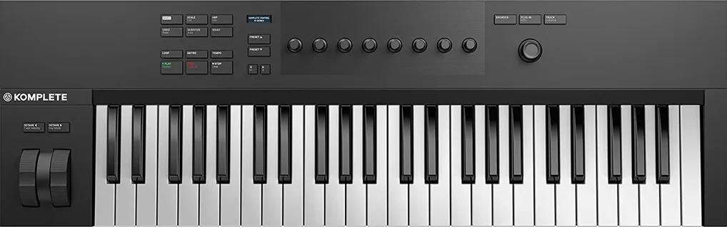 71lw6gkyb6l._ac_sl1500_ Native Instruments Komplete Kontrol A49 USB MIDI Keyboard Controller - Image 1