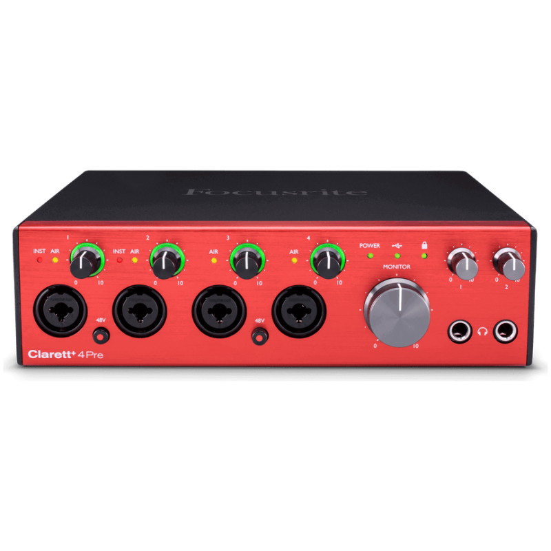 Focusrite Clarett+ 4Pre USB Audio Interface