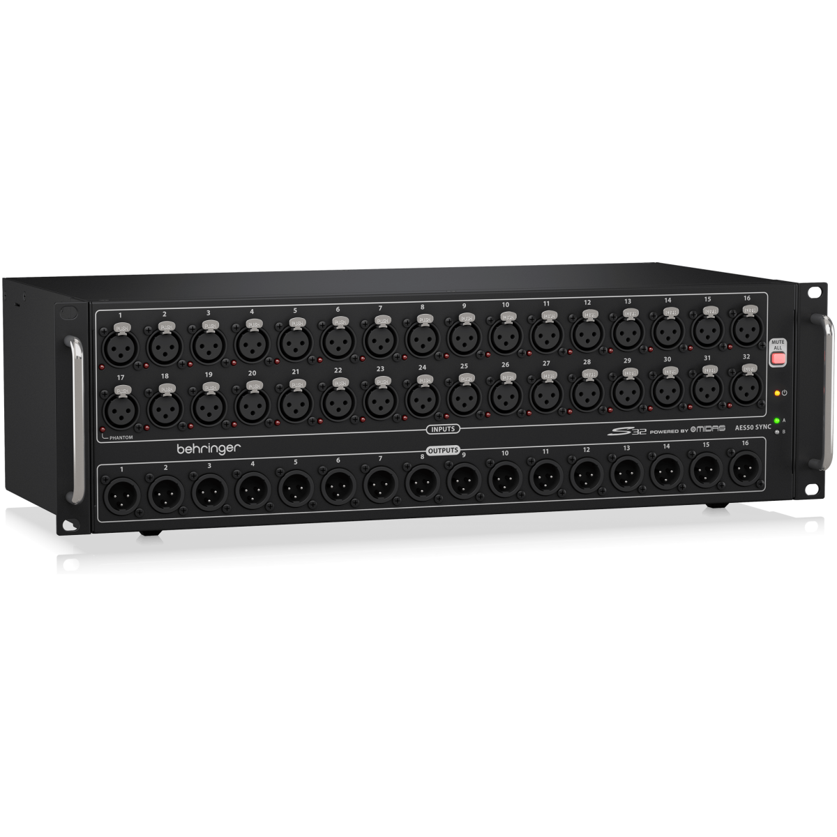 Behringer S32 Digital Stage Box Audio Interface - Image 3