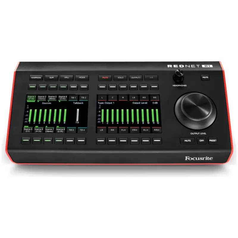 Focusrite RedNet R1 Desktop Remote Controller for Red Interfaces