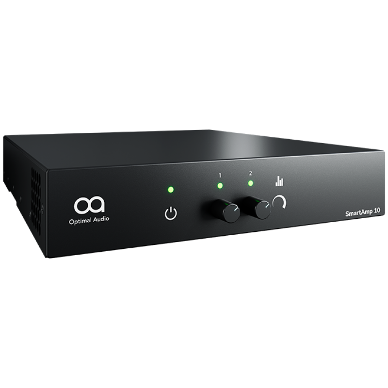 Optimal Audio SmartAmp 10 – 2×125 W Class‑D DSP Amplifier