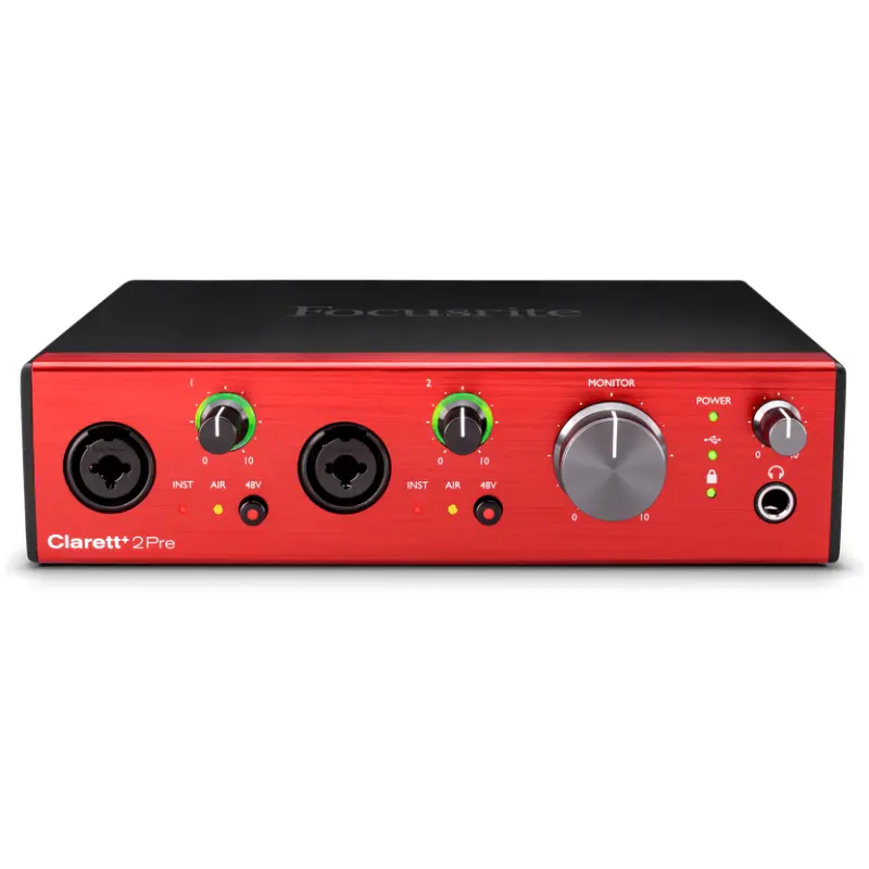 Focusrite Clarett+ 2Pre USB Audio Interface