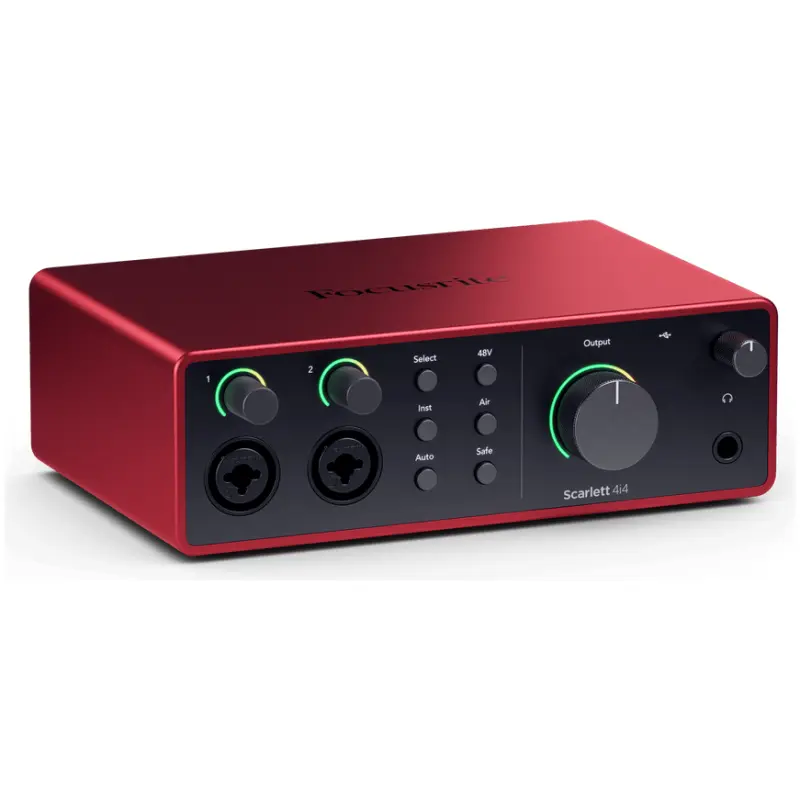 Focusrite Scarlett 4i4 4th Generation USB Audio Interface