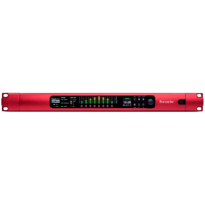 Focusrite RedNet MP8R 8-Channel Remote-Controlled Mic Preamp and A/D Converter