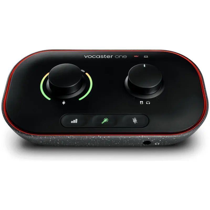 Focusrite Vocaster One USB Audio Interface for Podcasting