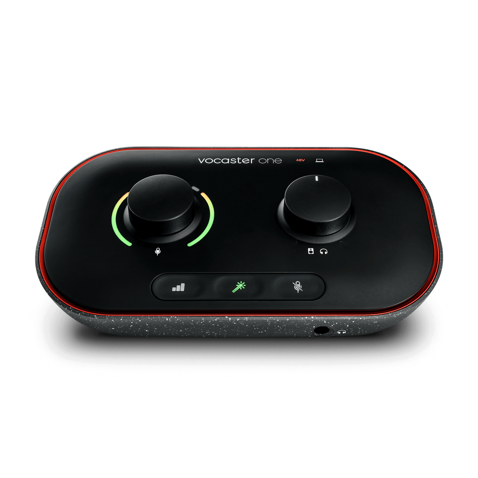 VOCASTERONE Focusrite Vocaster One USB Audio Interface for Podcasting - Image 1