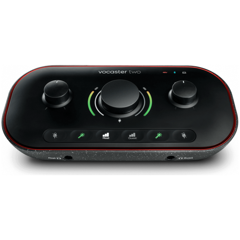 Focusrite Vocaster Two USB Audio Interface For Podcasting