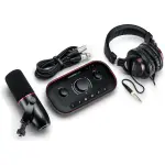 Focusrite Vocaster Two Studio USB Podcasting Bundle