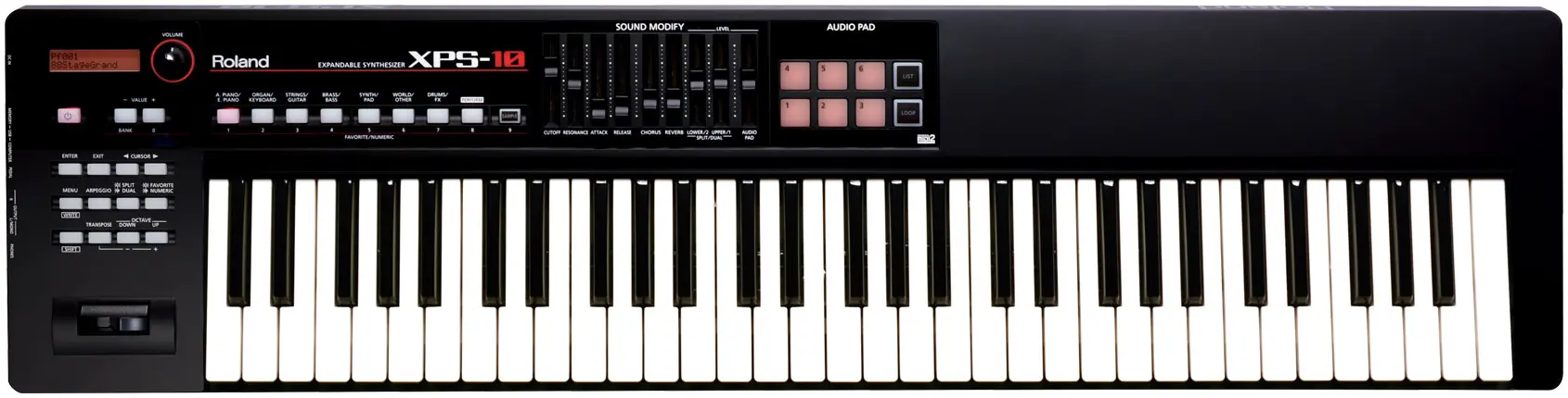 xps-10_top_gal Roland XPS-10 Expandable Synthesizer - Image 1