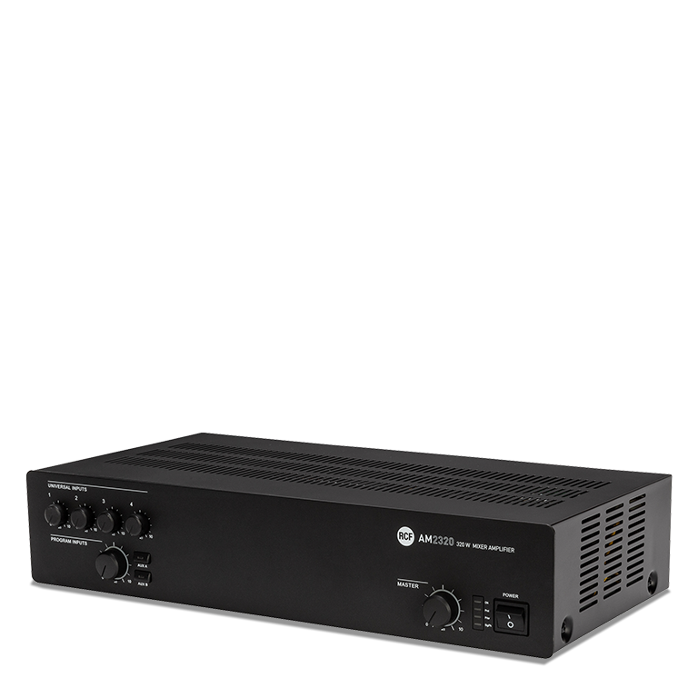 000_AM-2320_left RCF AM 2320 Mixer Amplifier - Image 1