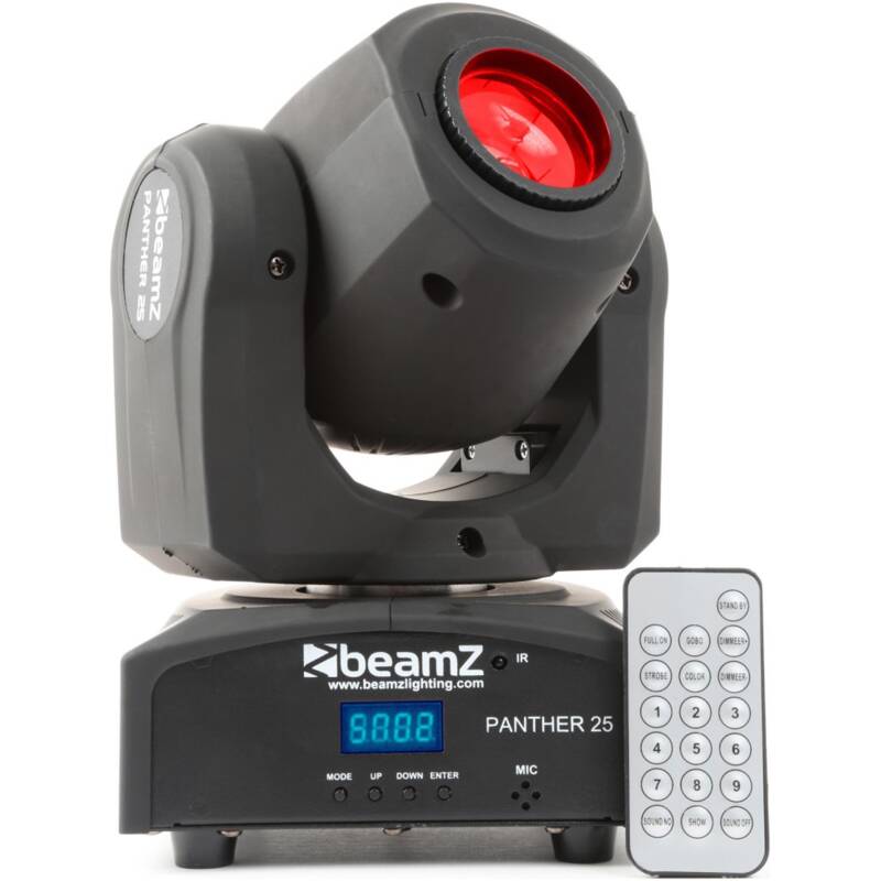 BEAMZ PANTHER25 LED MOVING HEAD SPOT 1x 12W