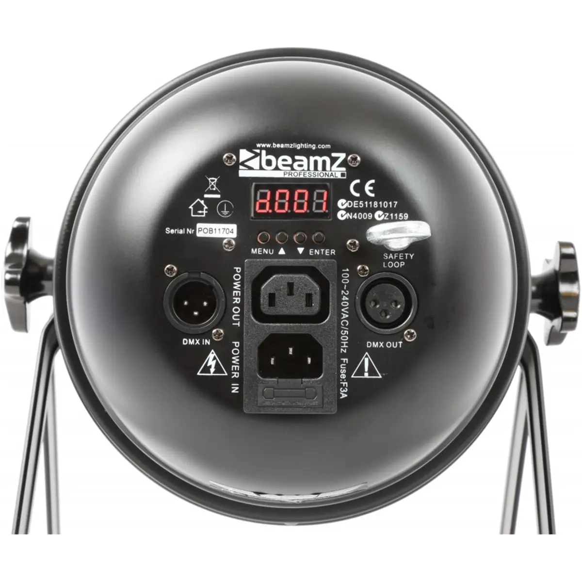 BEAMZ BPP200 LED PAR 12x 18W