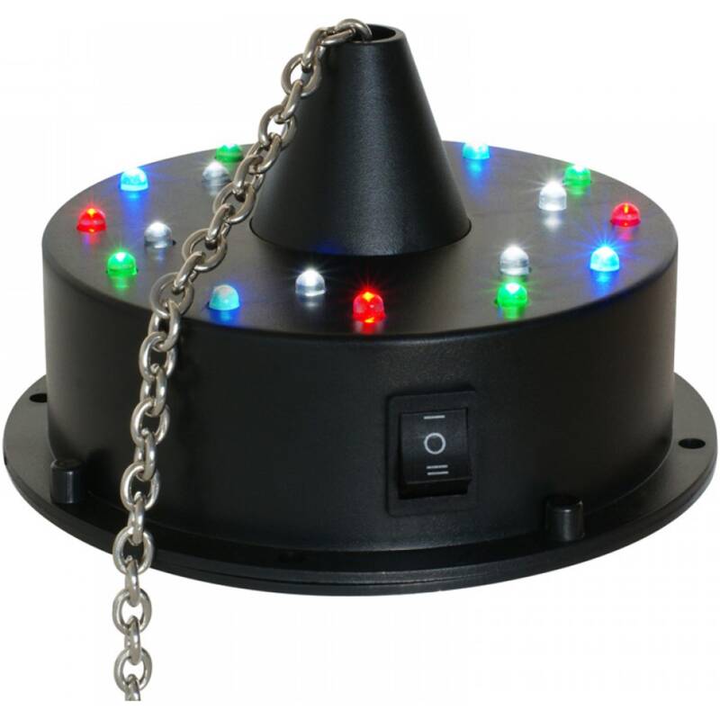 BEAMZ MBW18LED LED BATTERY MIRROR BALL MOTOR RGBW