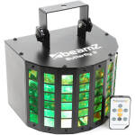 BEAMZ BUTTERFLY II LED MINI DERBY 6x 3W RGBAWUVP