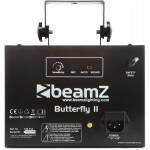 BEAMZ BUTTERFLY II LED MINI DERBY 6x 3W RGBAWUVP