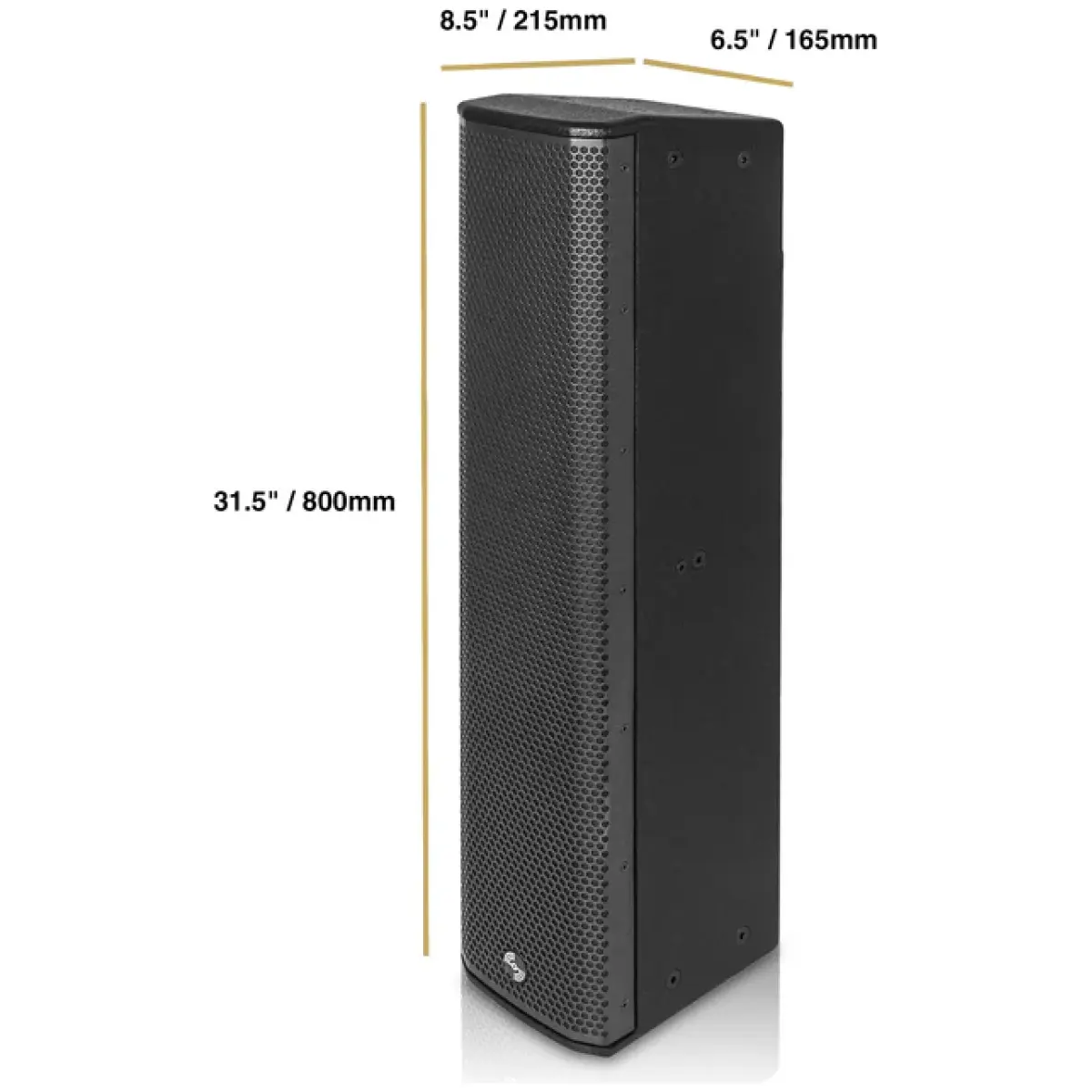 Sound Town CARPO-P6B Passive Column Line Array Speaker - Image 6