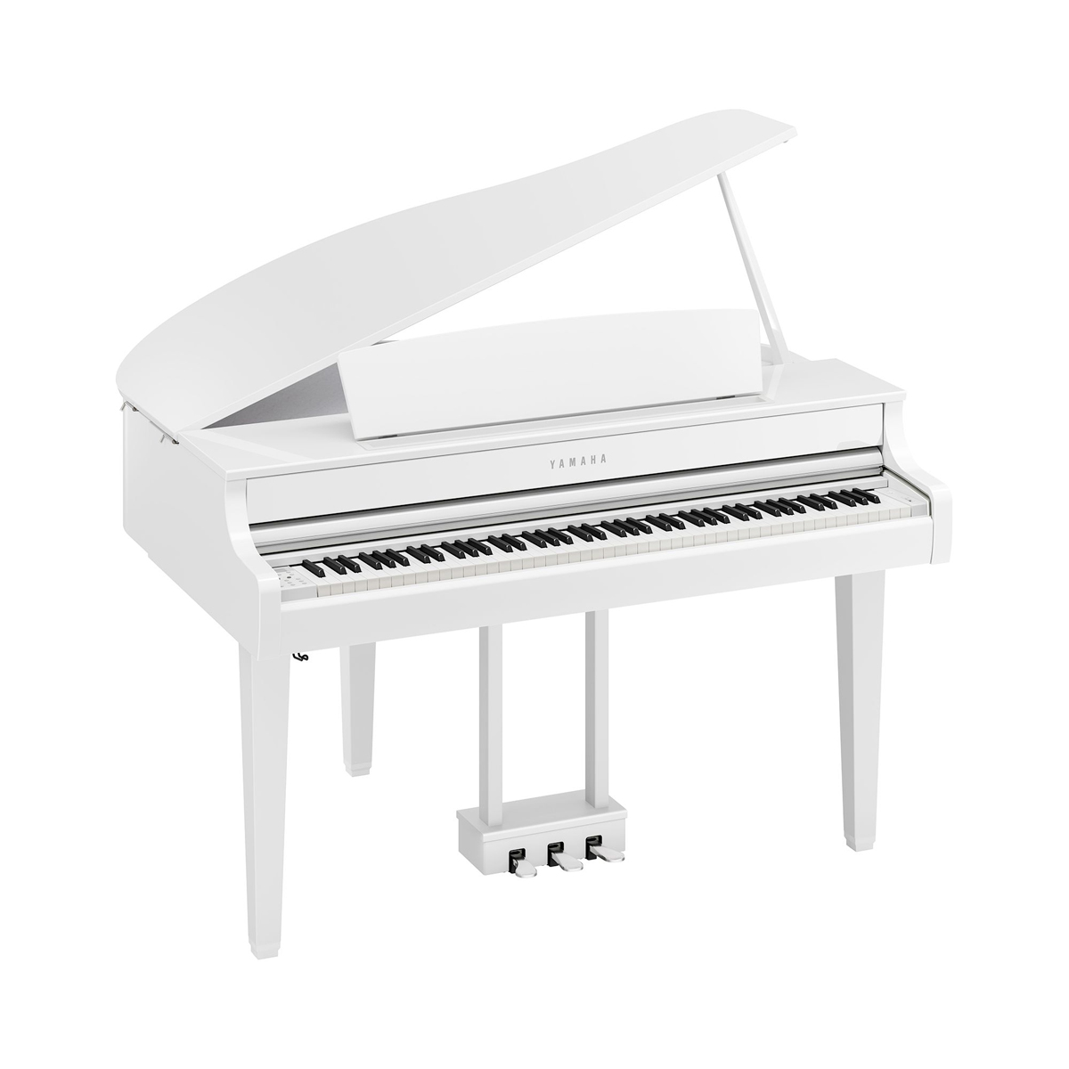 CLP-865GPWH-1 Yamaha CLP-865GPWH Digital Grand Piano (With Bench) - Image 1