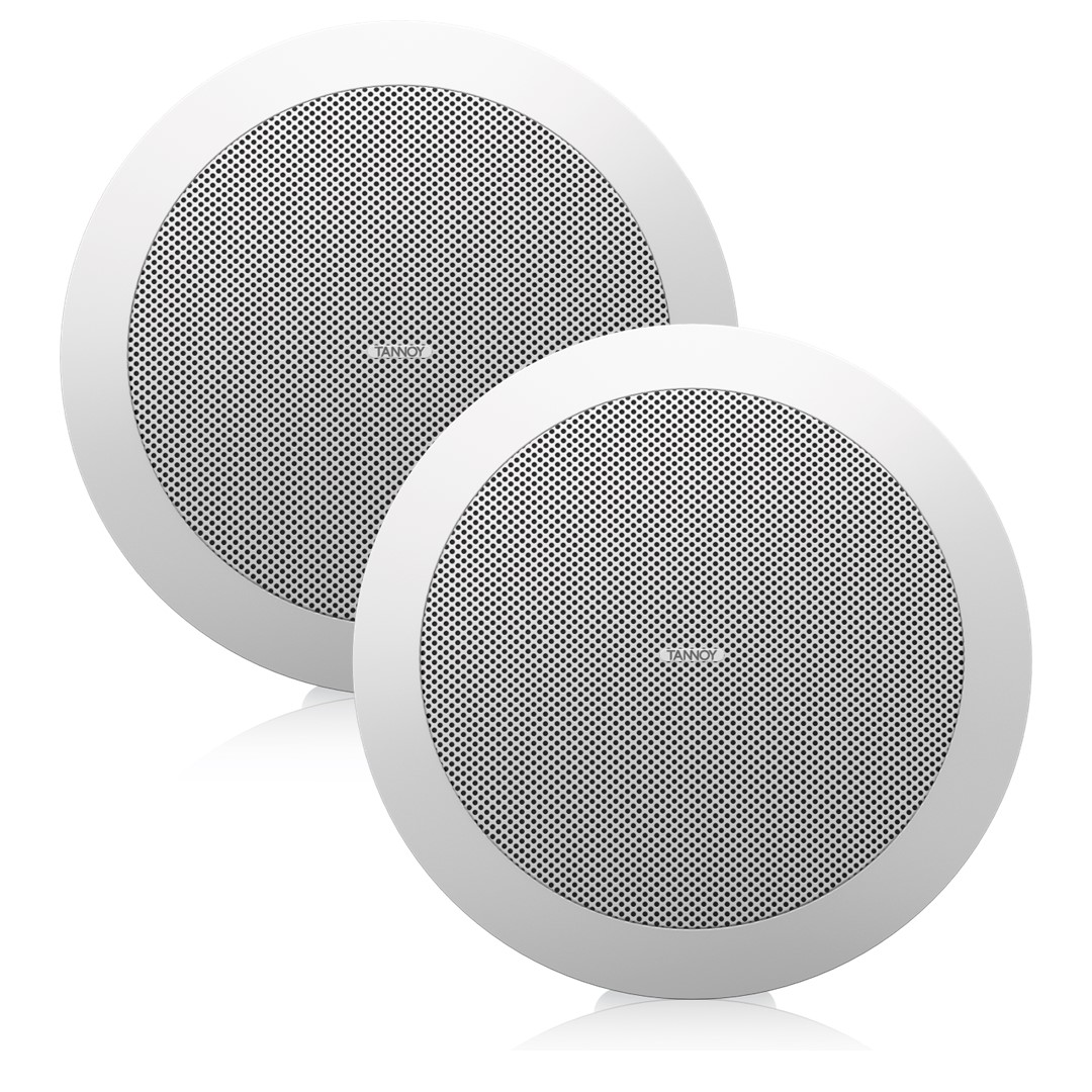 CVS-4-4-White-Ceiling-Speaker-Unit-Pair-Pair-Front Tannoy CVS 4 4" Coaxial In-Ceiling Loudspeaker (Pair) - Image 1