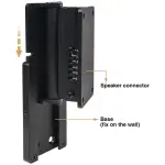 Sound Town SCWB-1A Omnimount Wall Mount Brackets (Pair) - Image 4