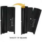 Sound Town SCWB-1A Omnimount Wall Mount Brackets (Pair) - Image 3