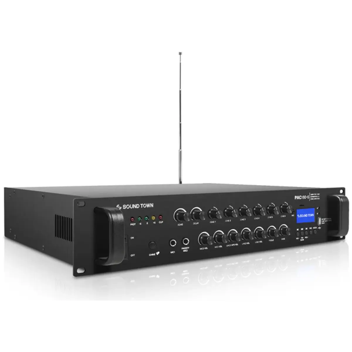 Sound Town PAC180-6 Commercial Power Amplifier - Image 2