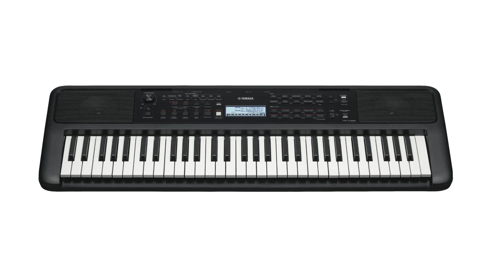 PSR-E383_gallery-1 Yamaha PSR‑E383 61‑Key Portable Keyboard - Image 1