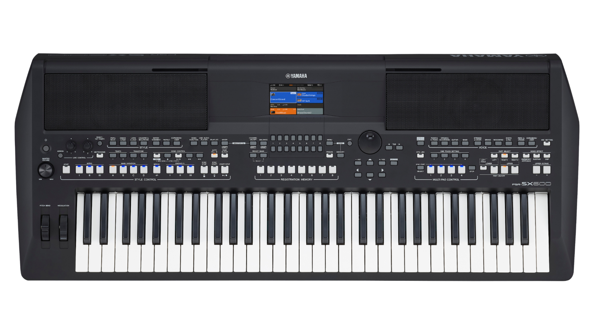 PSR-SX600_1 (1) Yamaha PSR-SX600 61-Key Keyboard Workstation - Image 1