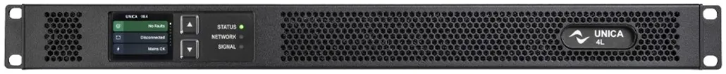 Powersoft-Unica-4L-16K4-16000W4-Channel-Amplifier-Front- (1) Powersoft Unica 4L | 16K4 Channel Amplifier - Image 1