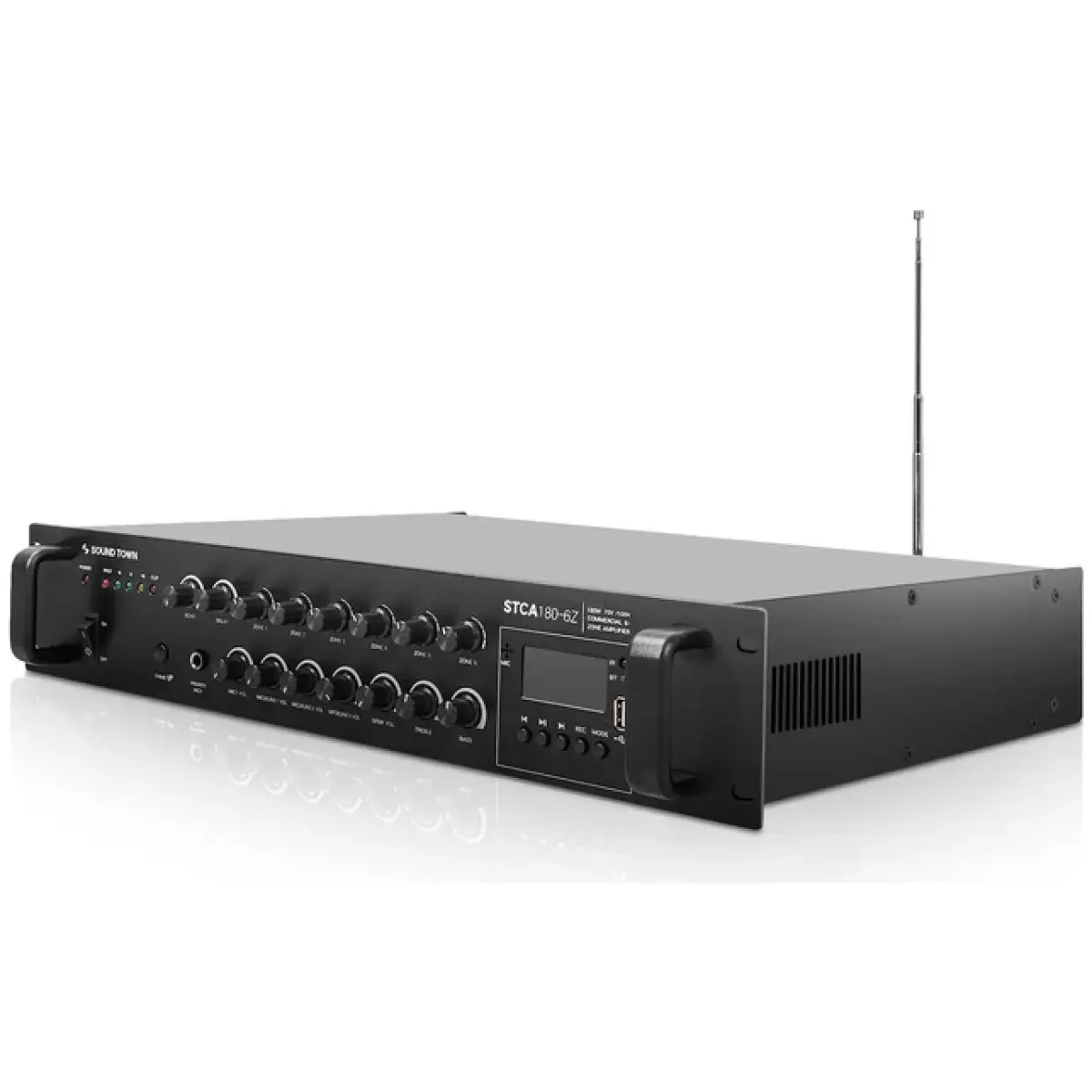 Sound Town STCA180-6Z Commercial Power Amplifier - Image 3