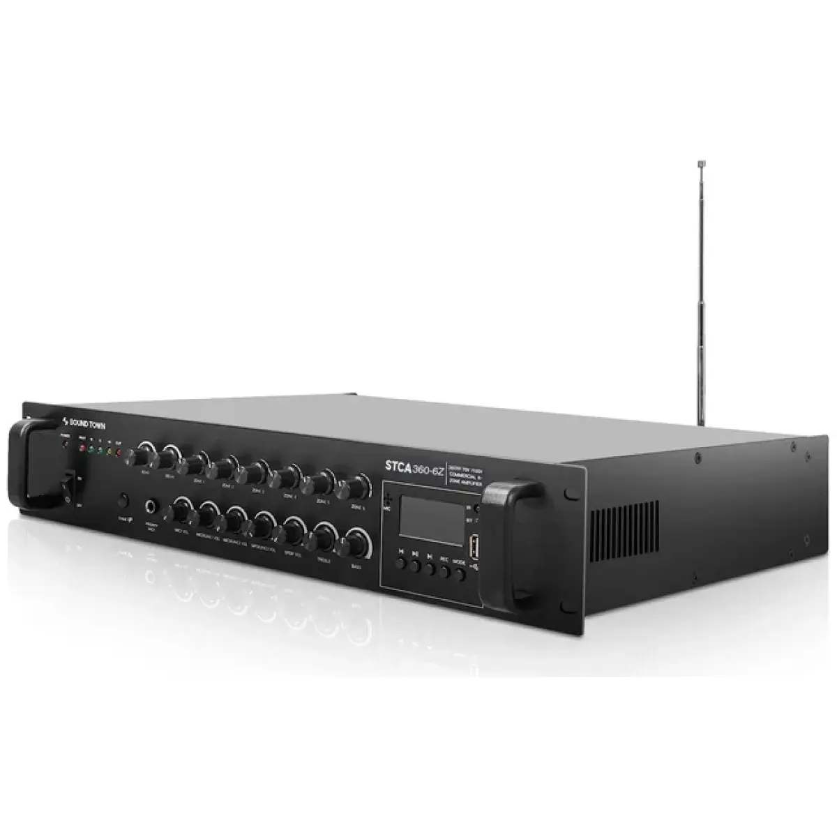 Sound Town STCA360-6Z Commercial Power Amplifier - Image 3