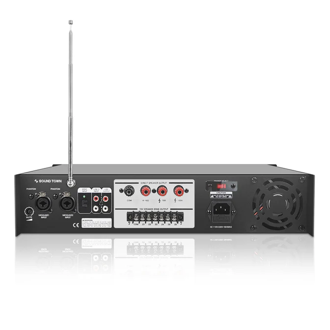 Sound Town STCA600-6Z Commercial Power Amplifier - Image 4