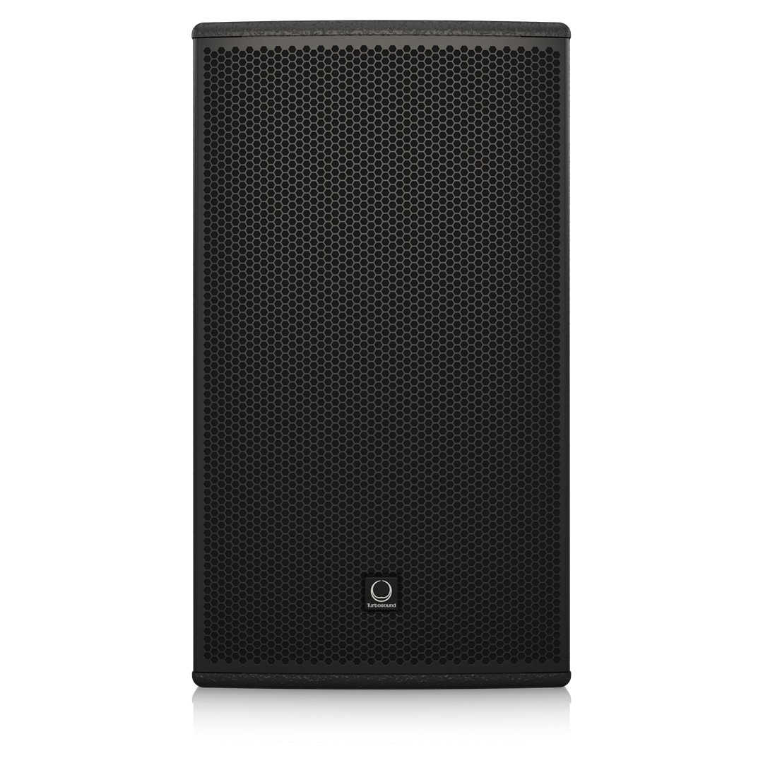 Turbosound-NuQ122-AN-12-Active-Speaker-Front- Turbo Sound NUQ-122AN 2500 Watt 2 Way 12" Full Range Powered Loudspeaker - Image 1