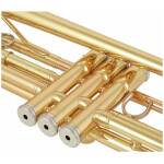 Yamaha YTR-3335 Gold Brass Trumpet - Image 5