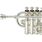 Yamaha YTR-9825 Custom Piccolo Trumpet - Image 2