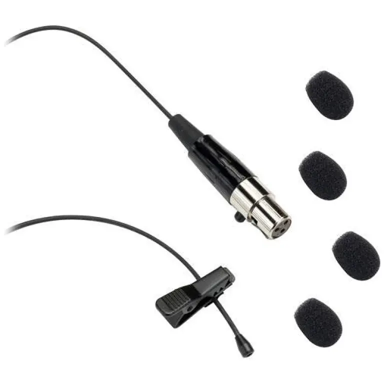 Samson LM10BX Lav Mic with Samson P3 / mini XLR Connector in Black