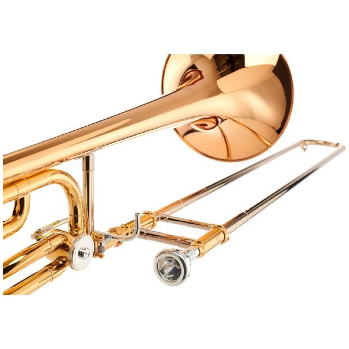 Yamaha YSL-448GE Intermediate-Level Bb/F Tenor Trombone - Image 6