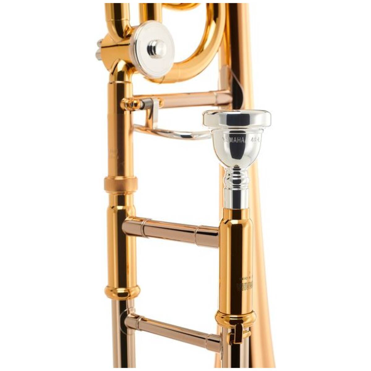 Yamaha YSL-448GE Intermediate-Level Bb/F Tenor Trombone - Image 5