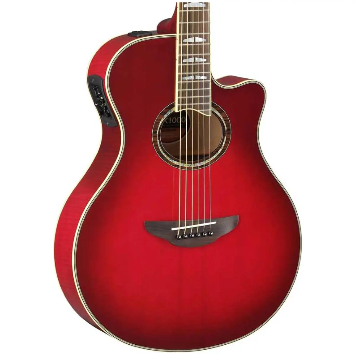 Yamaha APX1000 CRB Acoustic-Electric Guitar  - Image 2